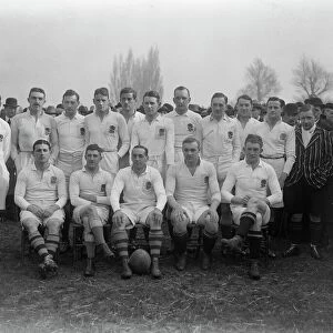 Rugby Match of the Season in the 1922 Five Nations Championship England versuse