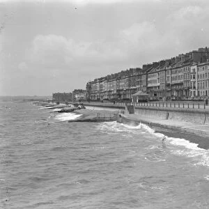 The seafront at St Leonards - on - Sea. 1925