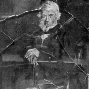 Millais portrait of Carlyle print Millais portrait of Carlyle print