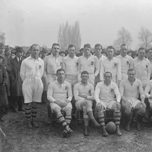 Twickenham, 18 March 1922 The Five Nations match between England and Scotland