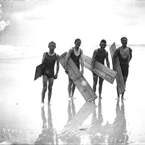 Sports Metal Print Collection: Surfing