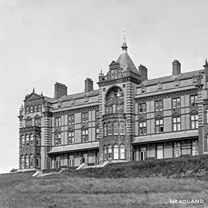 Headland Hotel, Newquay, Cornwall. Early 1900s