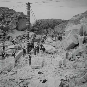 Miniera di Maen, Constantine, Cornovaglia. Circa 1900. Miniera di Maen, Constantine, Cornovaglia. Circa 1900.