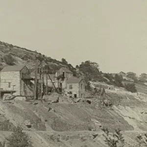 Okel Tor Mine, Calstock, Cornwall. Around 1890