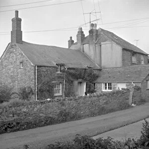 Pansy Cottage and Rose Cottage, Trevalga, Cornwall. 1966
