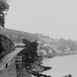 Print of The River Looe, Cornwall, early 1900s Print of The River Looe, Cornwall, early 1900s