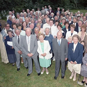 Wedding Reunion, Lostwithiel, Cornwall. September 1991