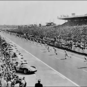 Le Mans 24-Hour Race Print, June 1964 Le Mans 24-Hour Race Print, June 1964