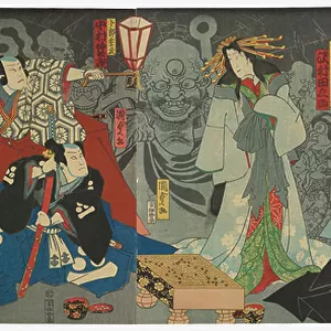 Artists Jigsaw Puzzle Collection: Utagawa Toyokuni IV