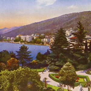 Abbazia, now Opatija in Croatia: Parco della Redenzione, gia Brunnenplatz (photo)