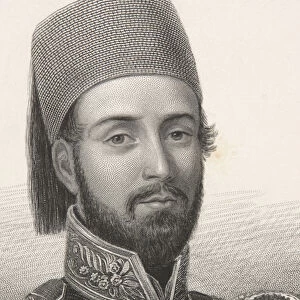 Abdulmecid I, from Gallery of Historical Portraits, published c. 1880 (litho)