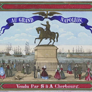 Advertisement for Au Grand Napoleon (colour litho)