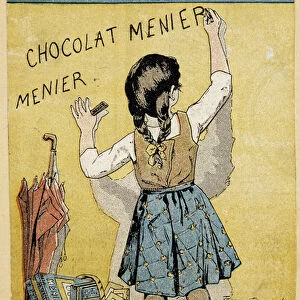 Advertising for Chocolate "Menier", late 19th century
