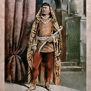 Advertisement for Louis James As Othello (colour litho)