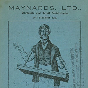 Advertisement for Maynards (engraving)