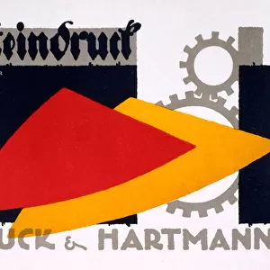 Advertisement for Nauck and Hartmann, c. 1915-16 (colour litho)