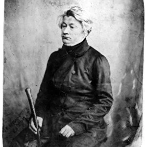 Adam Mickiewicz, 1855 (b / w photo)