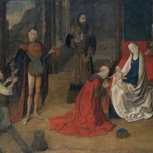 Adoration of Magi, 1465 (tempera on canvas)