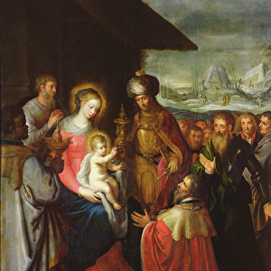 The Adoration of the Magi, c. 1620 (oil on panel)