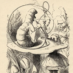 Advice from a Caterpillar, from Alices Adventures in Wonderland by Lewis Carroll
