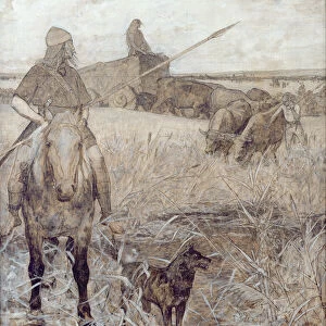 Agriculture, 1892 (oil on canvas)