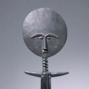 Akan or Asante Akuaba Figure from Ghana (wood) (see also 186392)