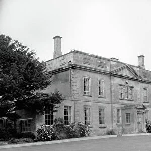 Alderley Grange, from Country Houses of the Cotswolds (b/w photo)