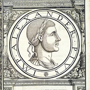 Alexander Severus, illustration from Imperatorum romanorum omnium orientalium et