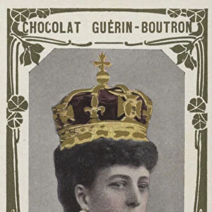 Alexandra, Reine d Angleterre (coloured photo)