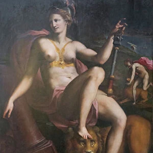 Allegory of Fortitude, 1560-62 circa, (oil on wood)