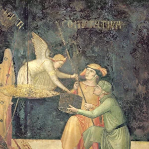 Allegory of Good Government, detail of the effect of commutative justice, 1338-40 (fresco)