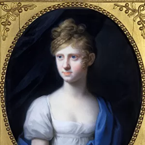 Amalie Adelheid Luise Therese Caroline Princess of Sachsen-Meiningen, c. 1808 (oil on wood)