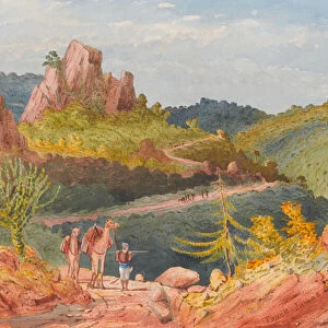 Amba Alaji, near Atillam, 1868 (w / c)