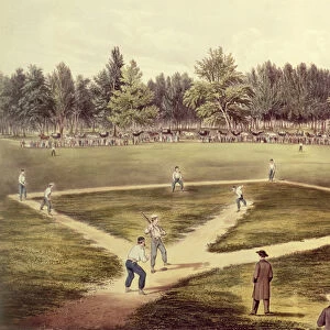 The American National Game of Baseball - Grand Match at Elysian Fields, Hoboken, NJ