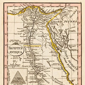 Ancient Egypt. Map
