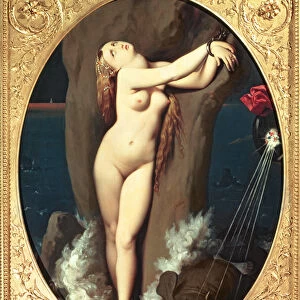 Angelica in Chains, 1859 (oil on canvas)