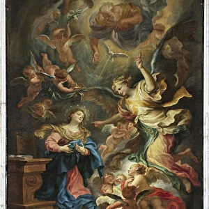 Annunciation, 1679 (oil on canvas)