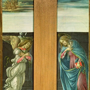 The Annunciation (tempera on panel)