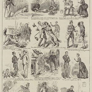An Anti-Canine Protest (engraving)