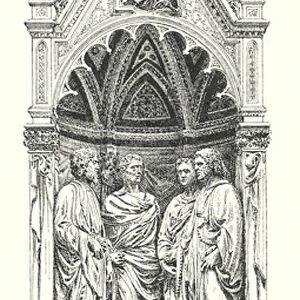 Antonio Nanni di Banco, Les quatre Saints (engraving)