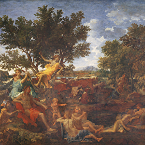 Apollo, Lover of Daphne, c. 1664 (oil on canvas)