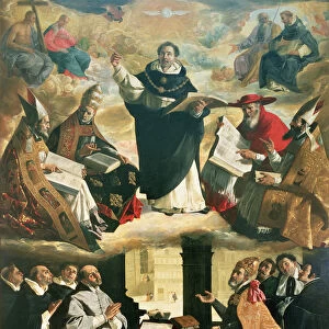 The Apotheosis of St. Thomas Aquinas, 1631 (oil on canvas)