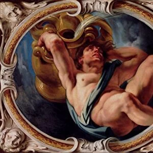 Aquarius, from the Signs of the Zodiac (oil on canvas) (see also 196700 to 196711)