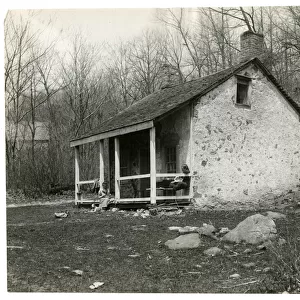 Arkansas house, 1903 (gelatin silver photo)