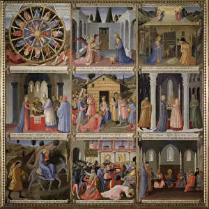 Armadio degli Argenti: Life of Christ (Tempera on wood, 1450-1453)