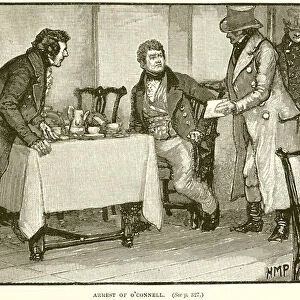 Arrest of O Connell (engraving)