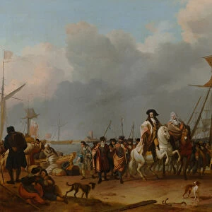 The Arrival of Stadholder-King Willem III in the Oranjepolder on 31 January 1691