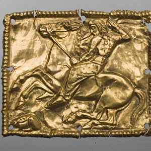 Art des steppes - Scythian Art : Plaque Depicting a Hunting Scene