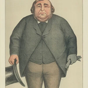 Arthur Orton, claiming to be Sir Roger Tichborne (colour litho)