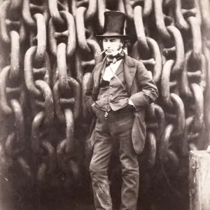 Isambard Kingdom Brunel, 1857 Print Isambard Kingdom Brunel, 1857 Print